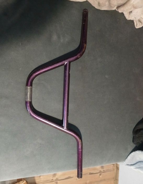 kierownica BMX fiolrtowa