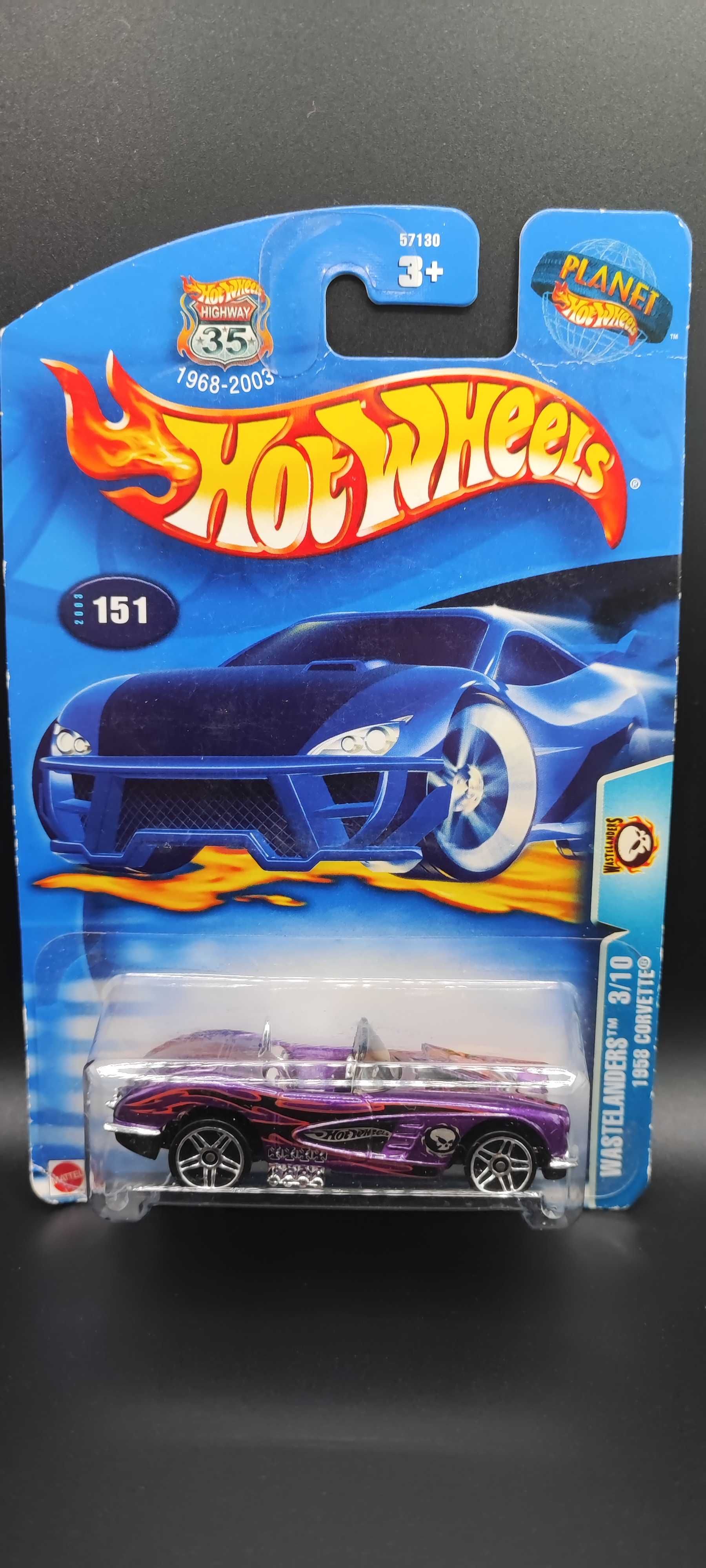 Hot Wheels 58 Corvette Otwierana Maska