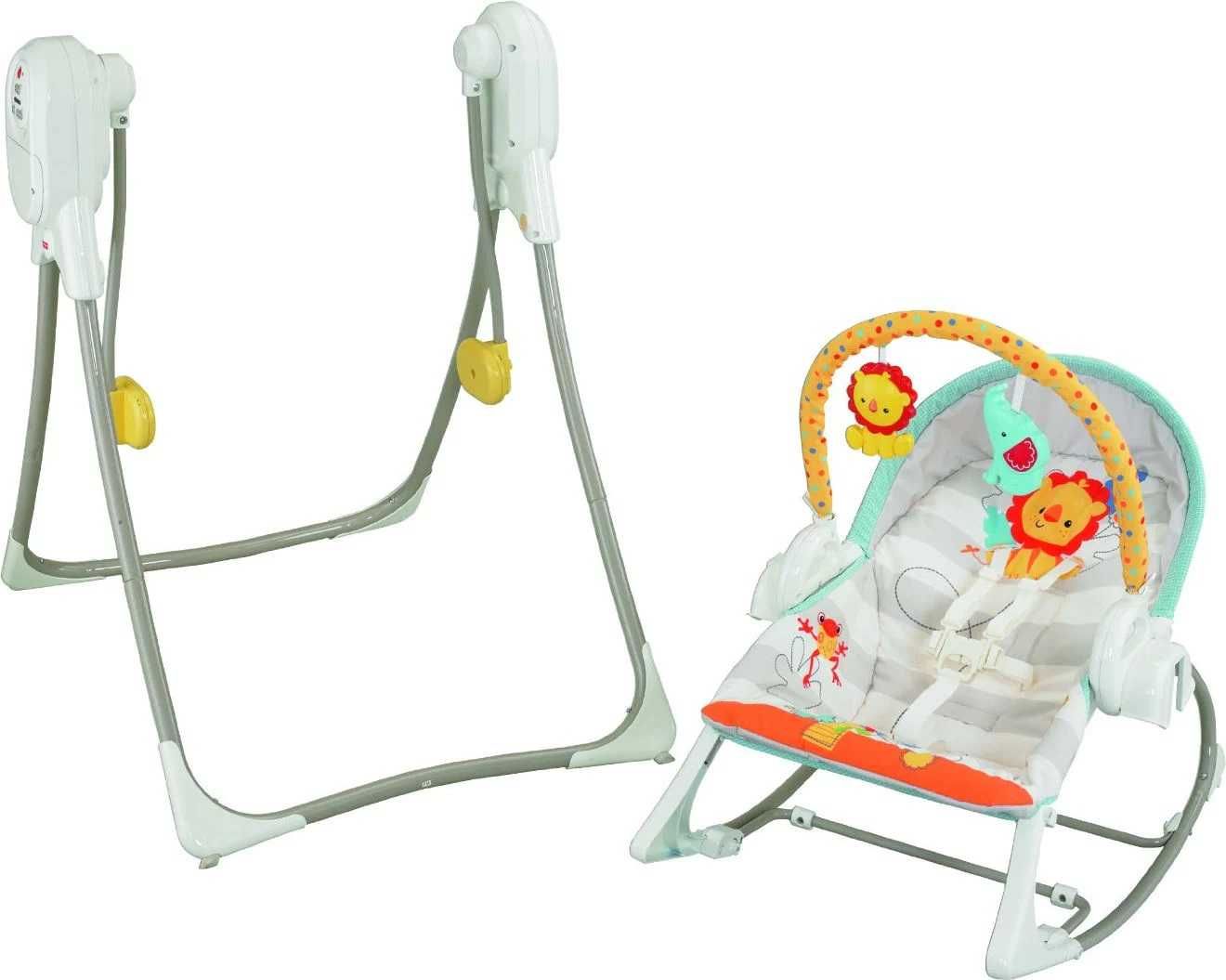 Fisher-Price, Huśtawka-fotelik-bujaczek 3w1