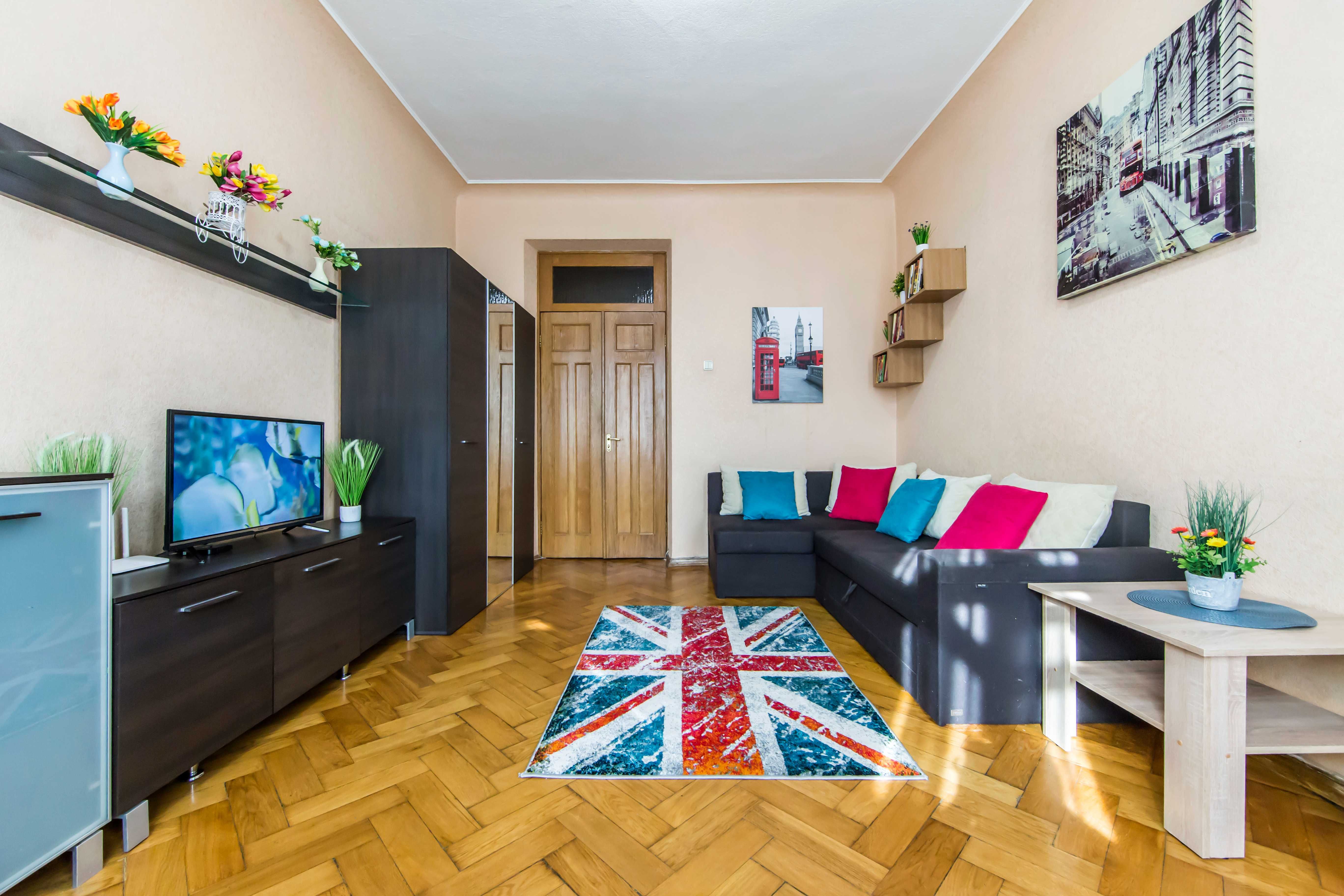 2к квартира у центрі Києва, Б. Васильківська, 84