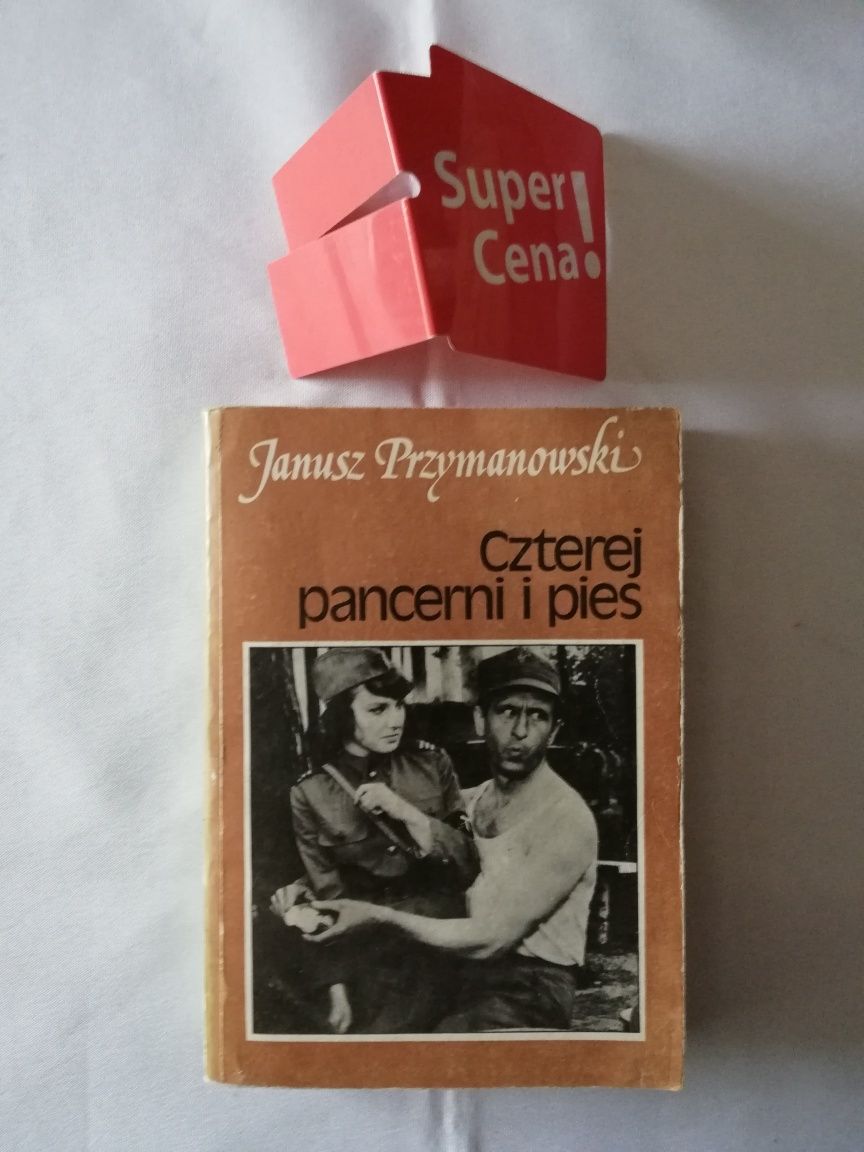 książka "czterej pancerni i pies" Janusz Przymanowski