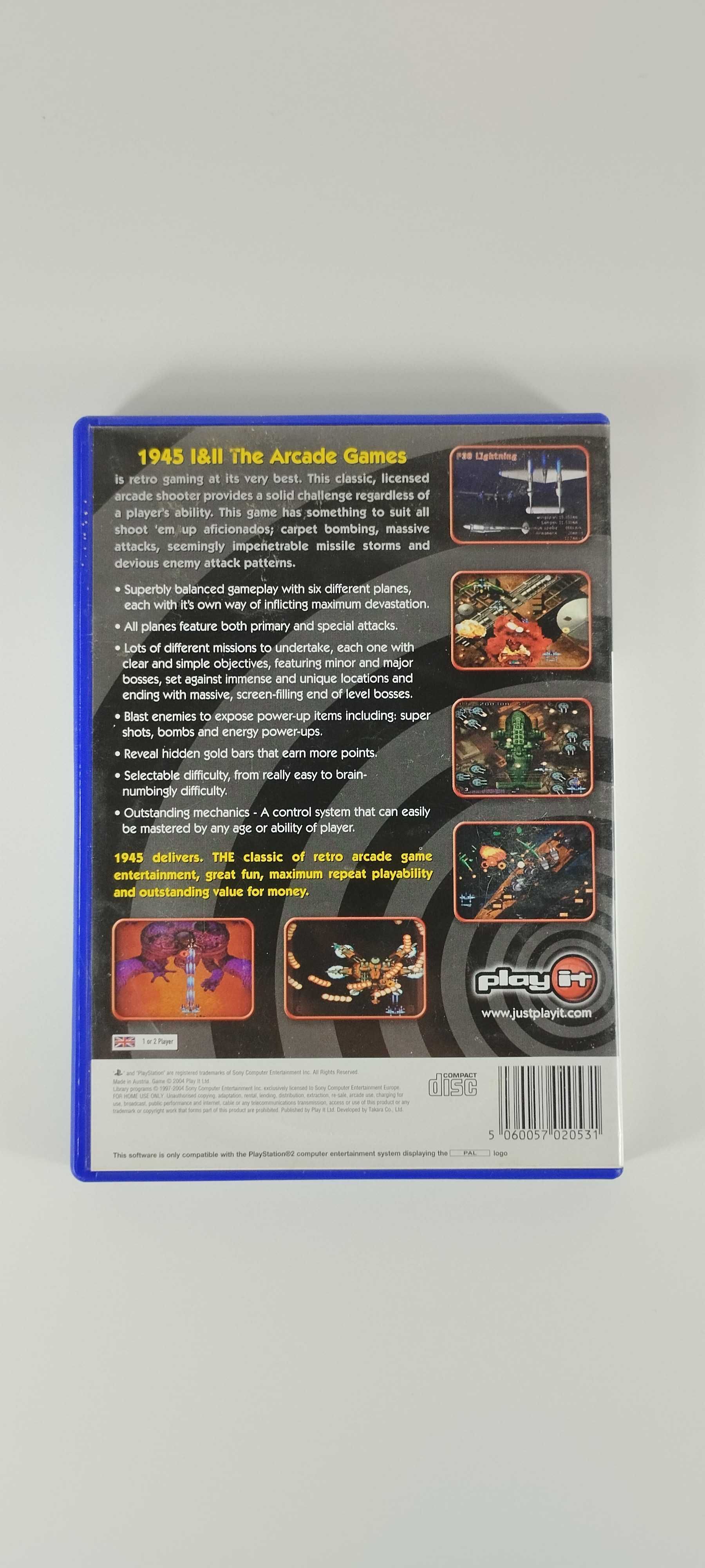 1945 1& 2 The Arcade Games Playstation 2 PS2