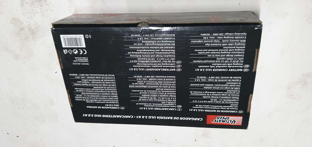 Carregador de bateria 3,8A