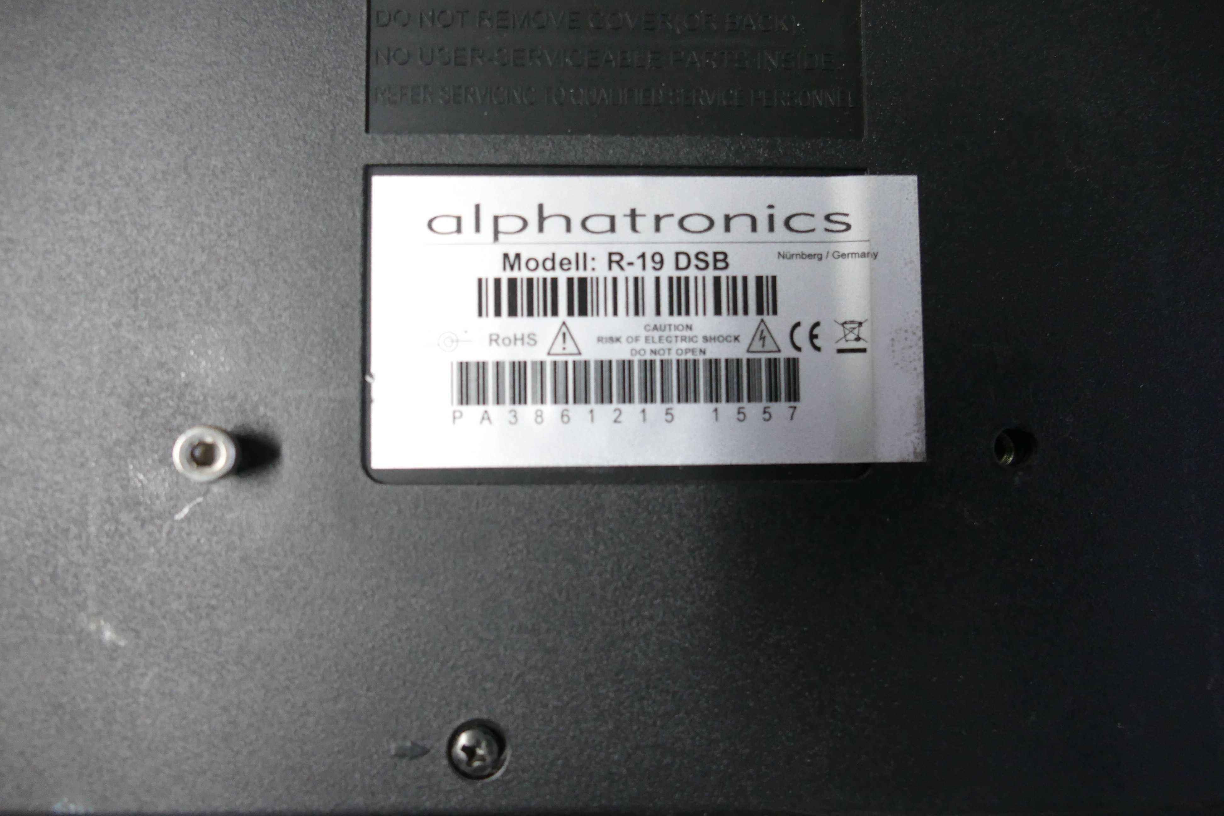 Telewizor Alphatronics 19 " kamper bus