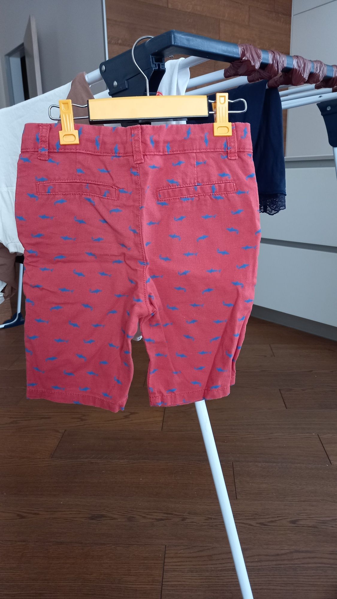 Летний льняной костюм шорты рубашка  George Next 104-110