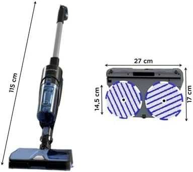 Rowenta GZ3038 X-Combo odkurzacz bezprzewodowy/mop 2 w 1