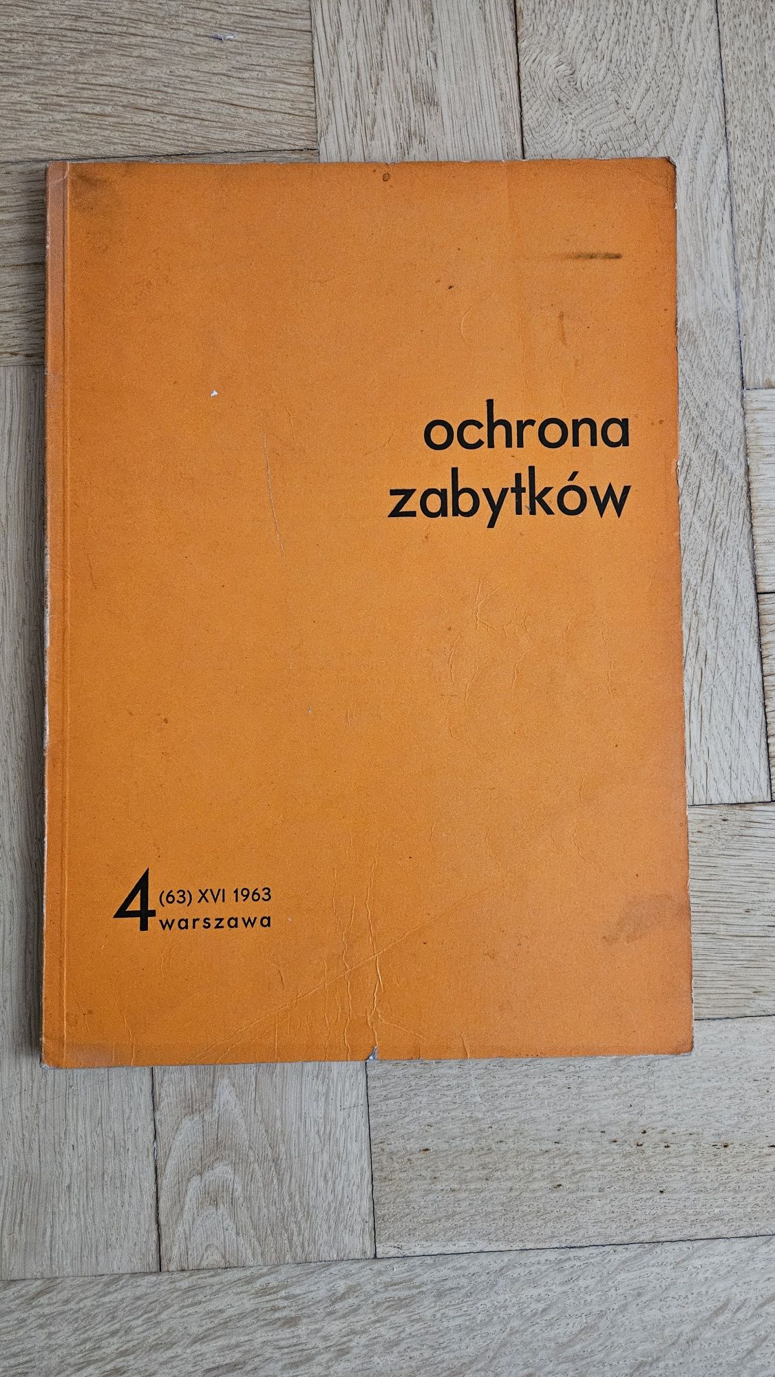 Kwartalniki "Ochrona zabytków" z lat 60.XX w.