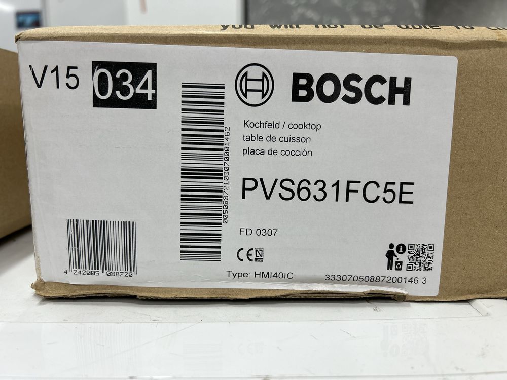 Ідукційна поверхня BOSCH 60 см НОВА  ГАРАНТІЯ