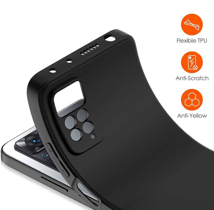 Etui Slim Matt do Xiaomi Redmi Note 12 Pro 4G + Szkło Hartowane