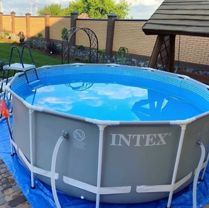 Розпродаж! Каркасний басейн круглий прямокутний Intex Bestway ГАРАНТІЯ