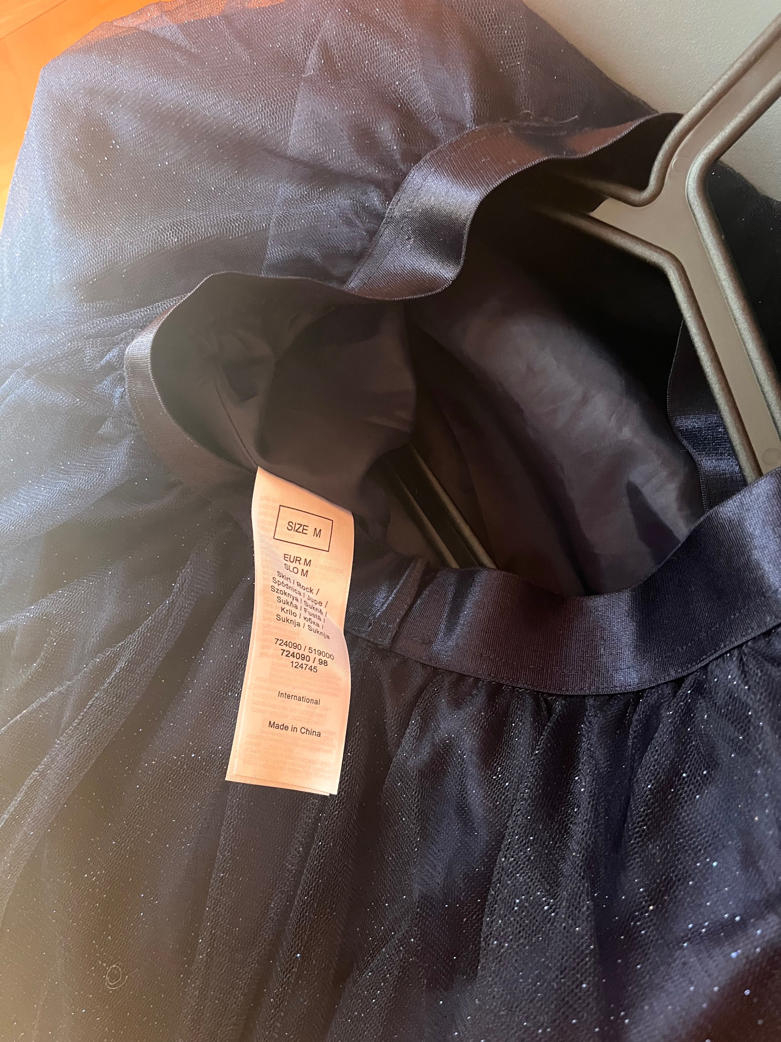 Spódnica brokatową z tiulu Orsay