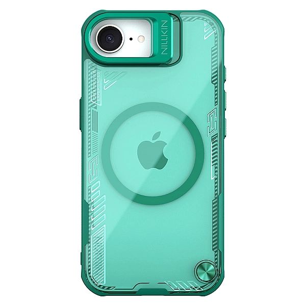 Etui Nillkin Iceblade Prop Magnetic z podstawką na iPhone 16e - zielon