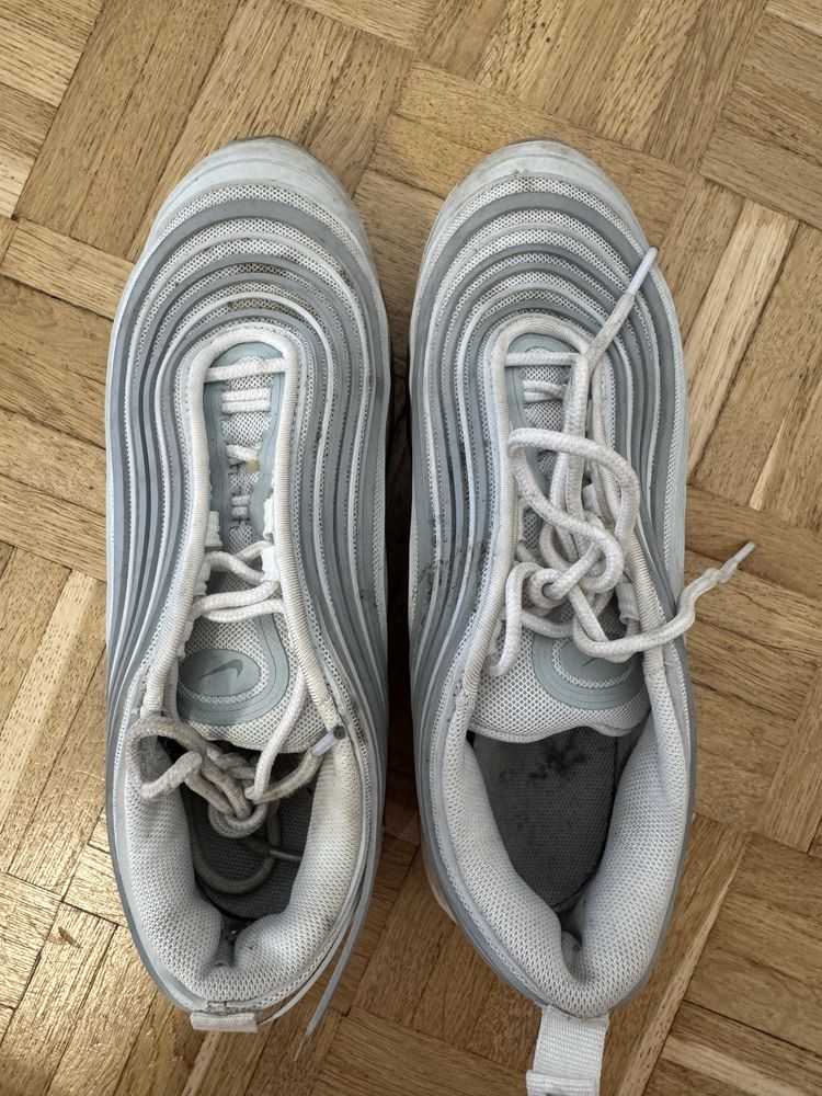 Nike Air Max 97 buty srebrne sportowe damskie