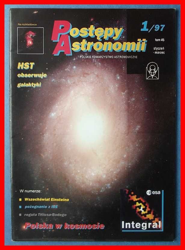 Postępy Astronomii - 1/1997 - wszechświat Einsteina