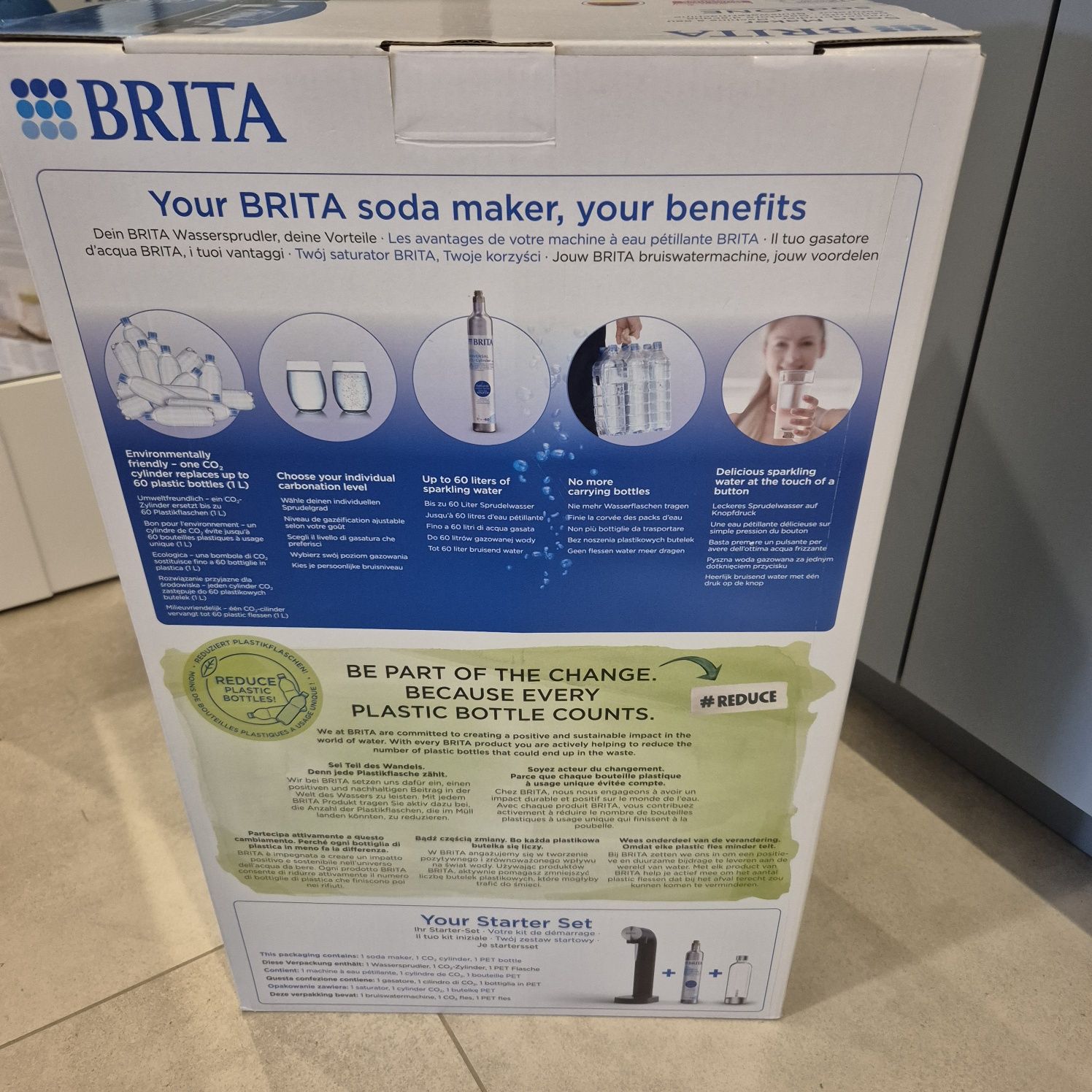 Brita Saturator sodaONE - system nagazowywania + cylinder +butelka