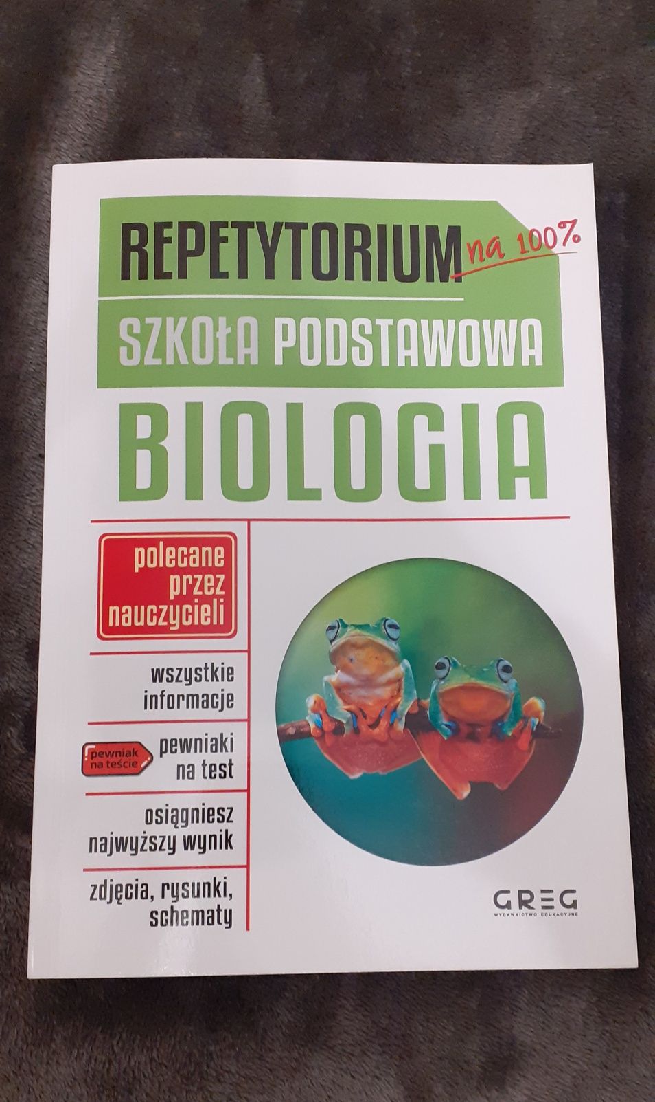 repetytorium szkola podstawowa biologia greg