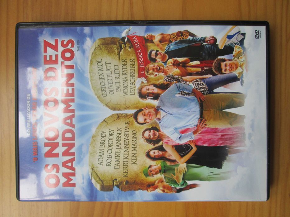 DVD  Novos Dez Mandamentos, Winona Ryder, Jessica Alba, Adam Brody