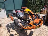 Kart CRG  Rotax 125 Senior Max EVO com motor novo