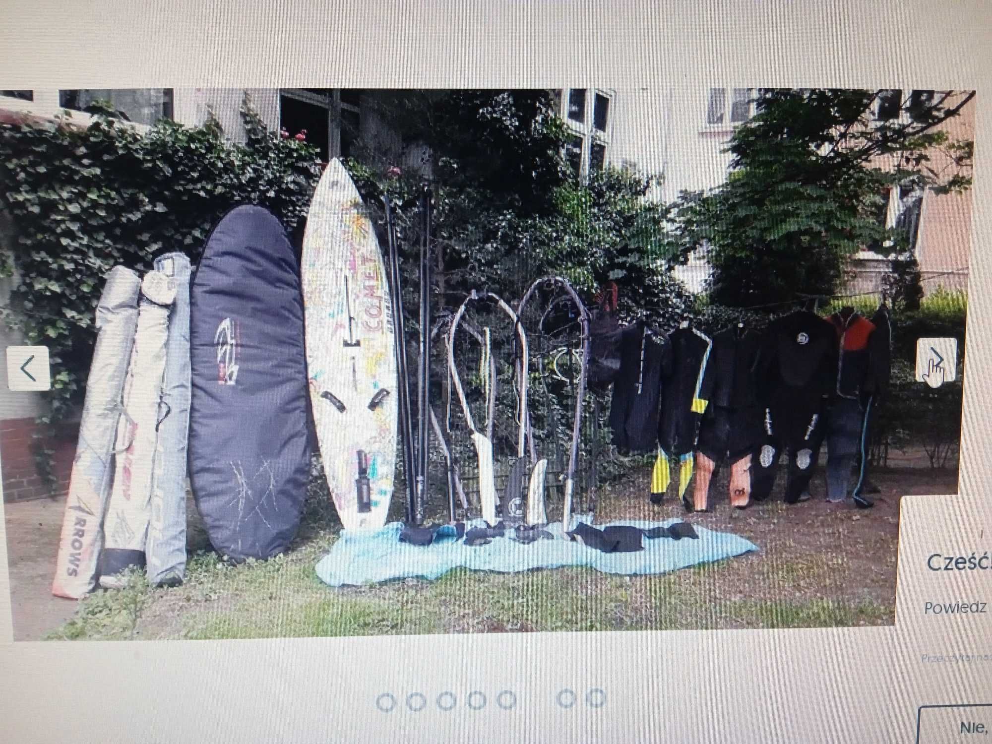 Sprzęt windsurfingowy