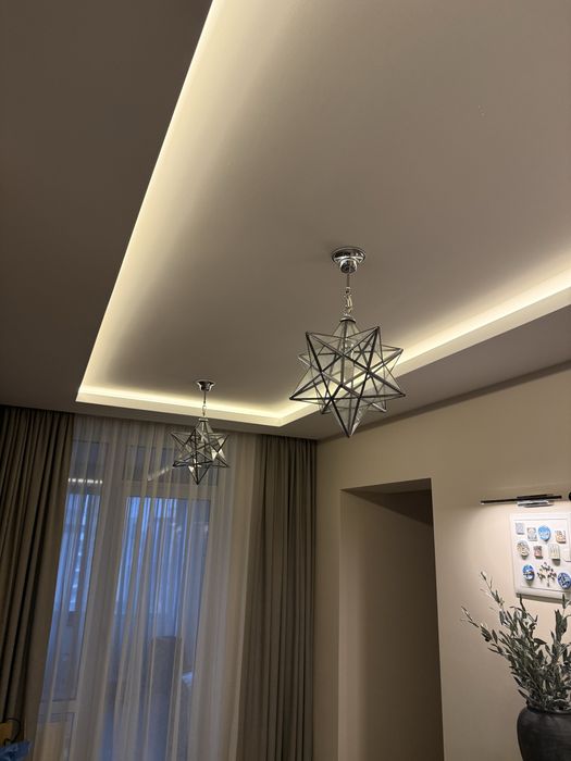 Люстра Звезда в наборе 3 штуки