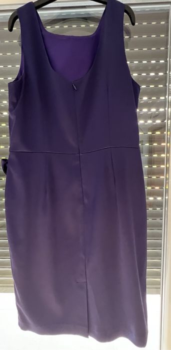 Vestido cetim roxo