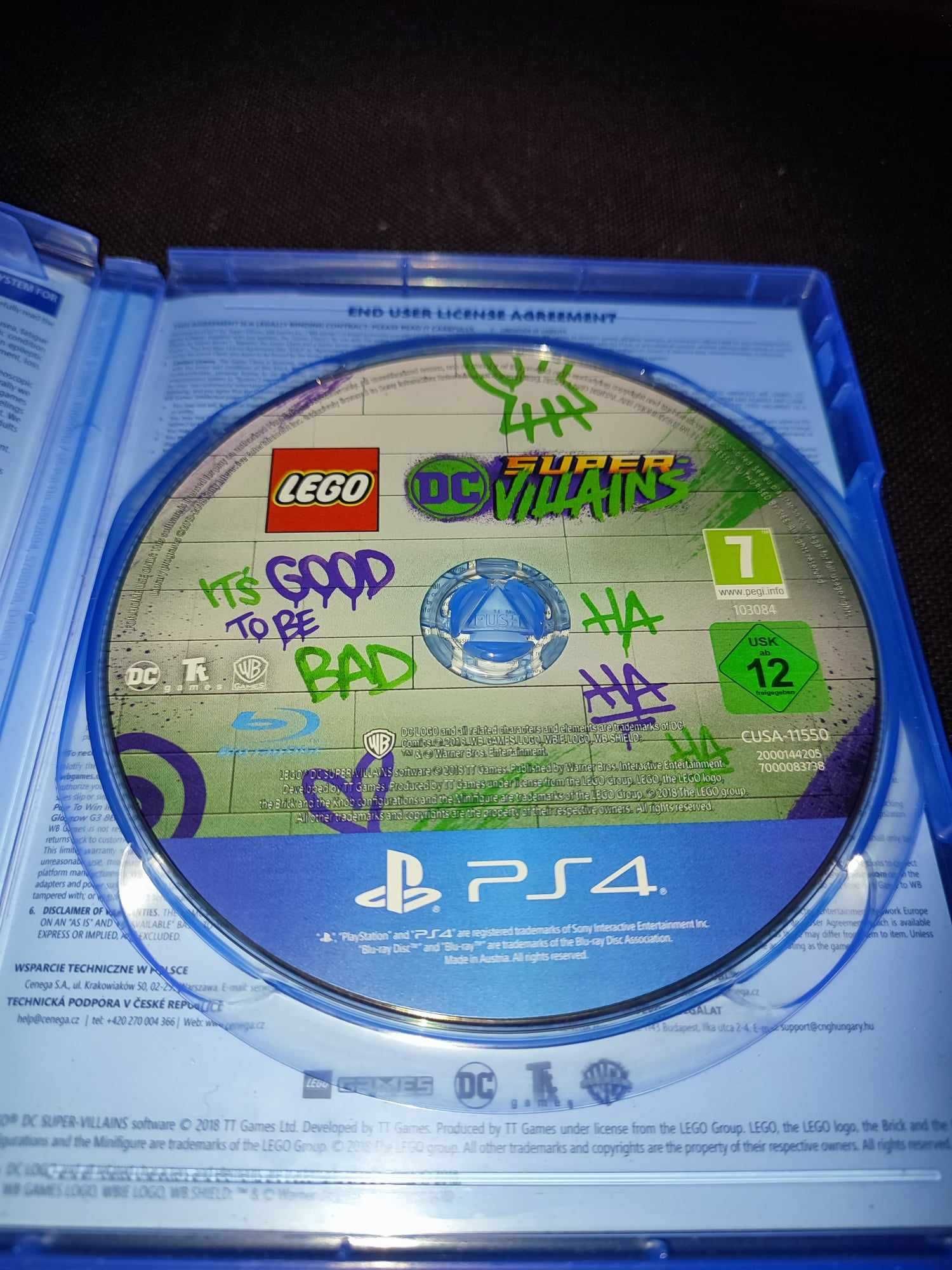 Okazja!!! Gra Lego Złoczyńcy na Playstation 4 i 5 Ps4! Super Stan!