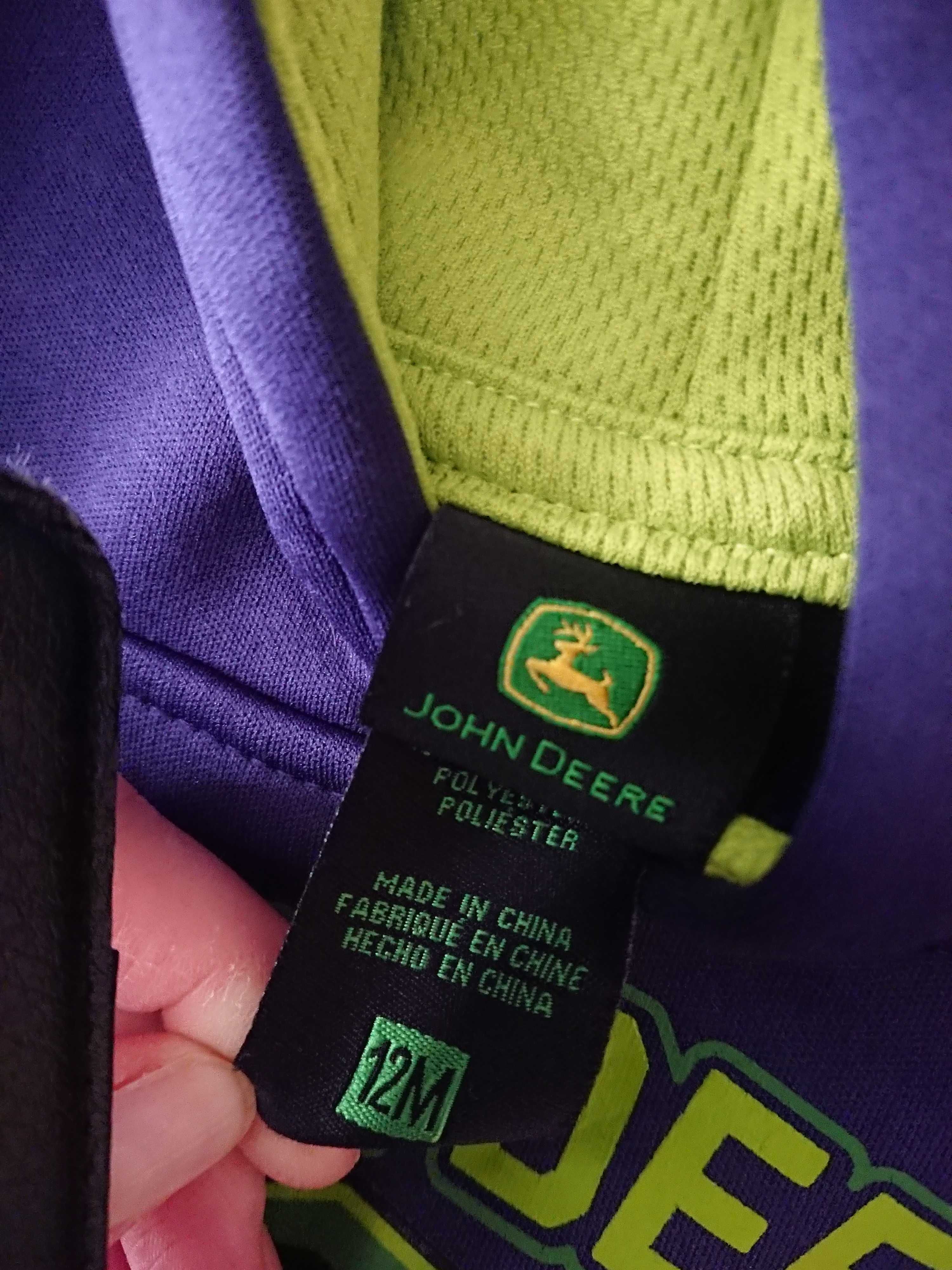 John deere tractors bluza dla dziecka chłopczyk 12 miesięcy traktor
