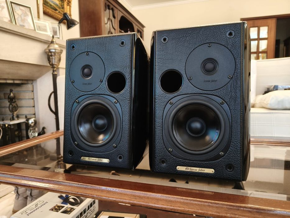 Sonus Faber colunas primeira versão