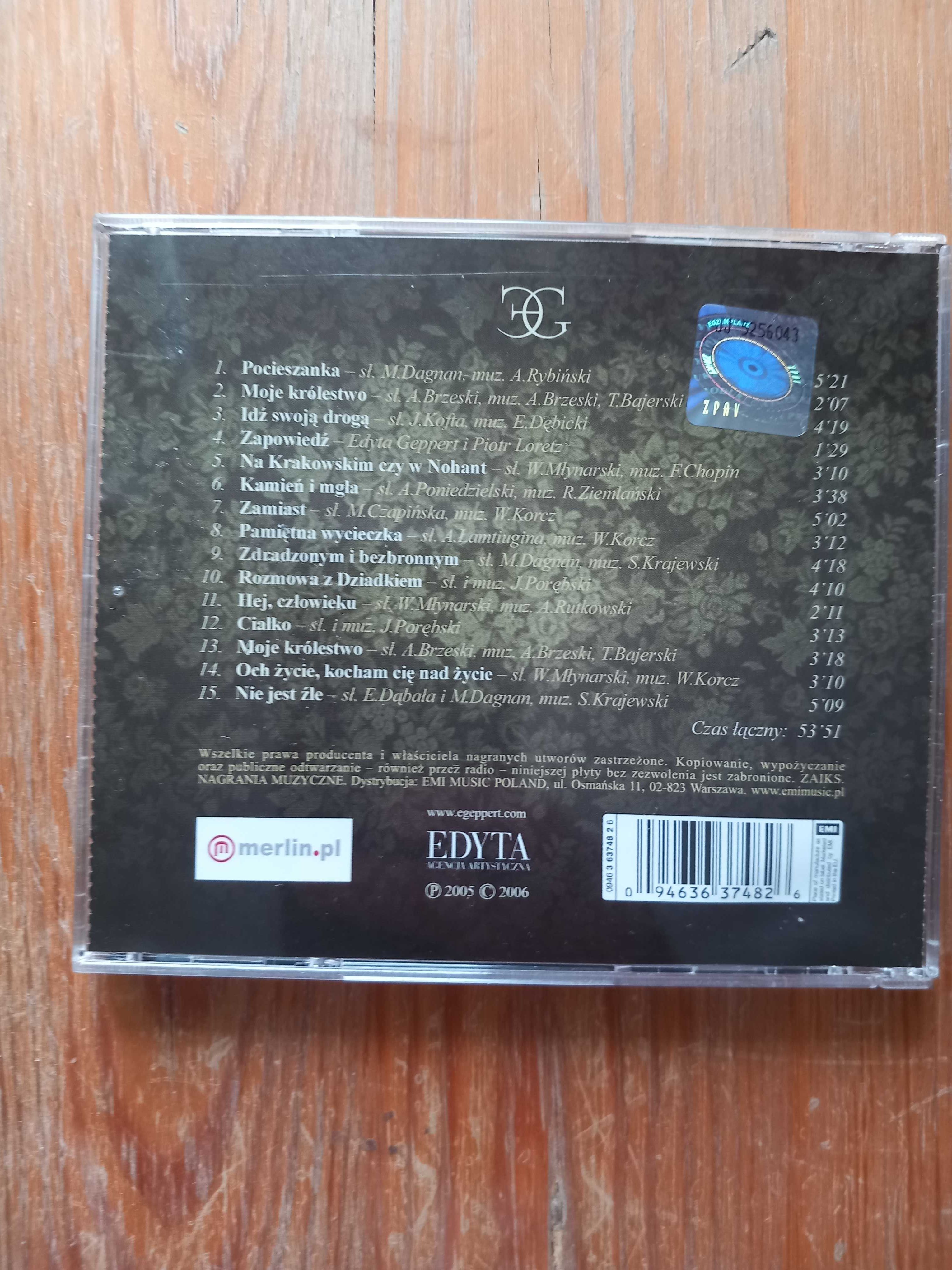 Edyta Geppert CD -  Moje Królestwo