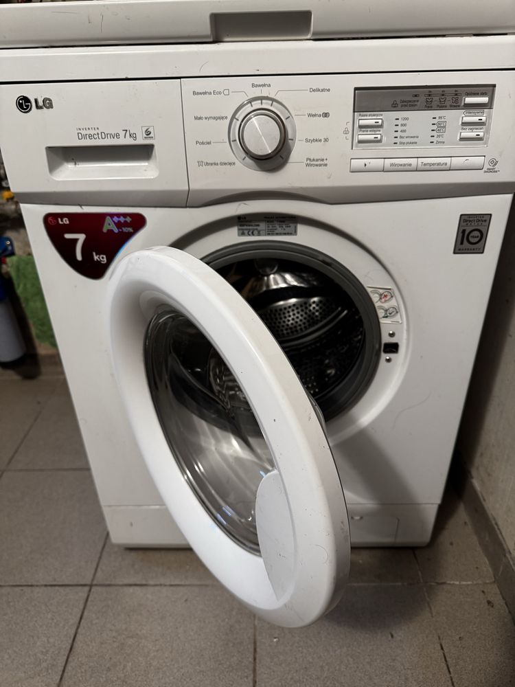 Pralka LG 7kg F12B9QD 1200 obrotów inwerter