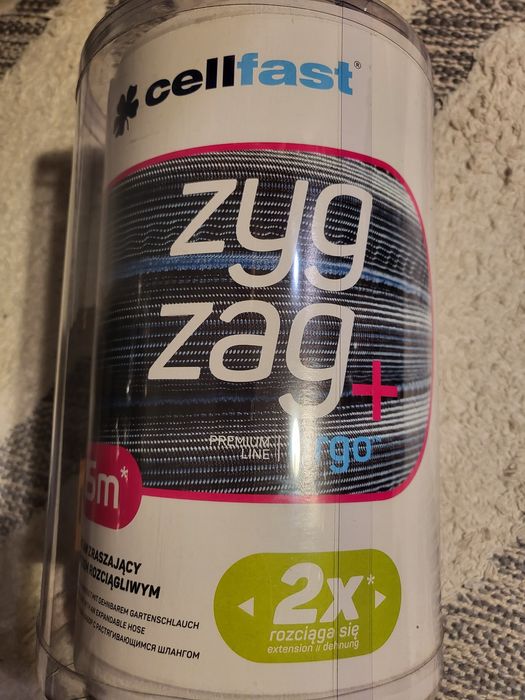 Zestaw zraszający wąż rozciągliwy 7,5 -15m