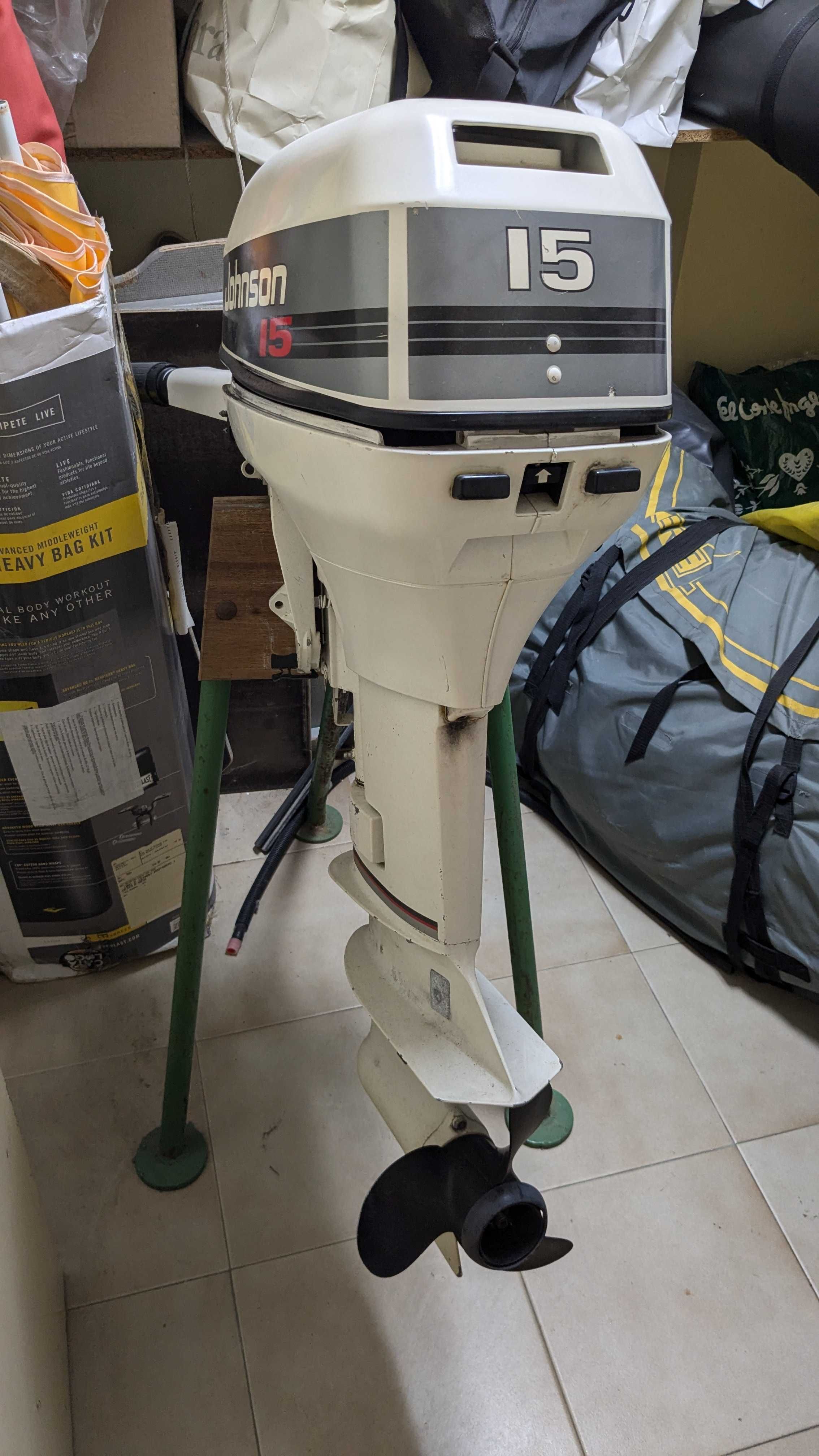 Motor Barco Johnson 15hp 15cv