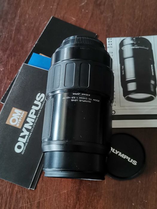 Camera fotográfica Olympus OM-101 - Power Focus - c/ lente 35-70mm