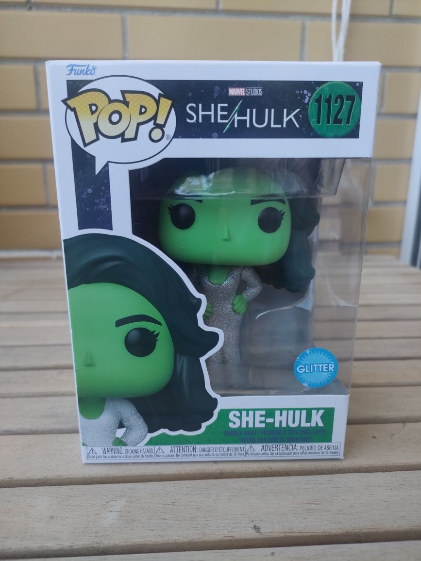Funko Pop Marvel She/Hulk - She-hulk Glitter 1127
She-hulk Glitter 112