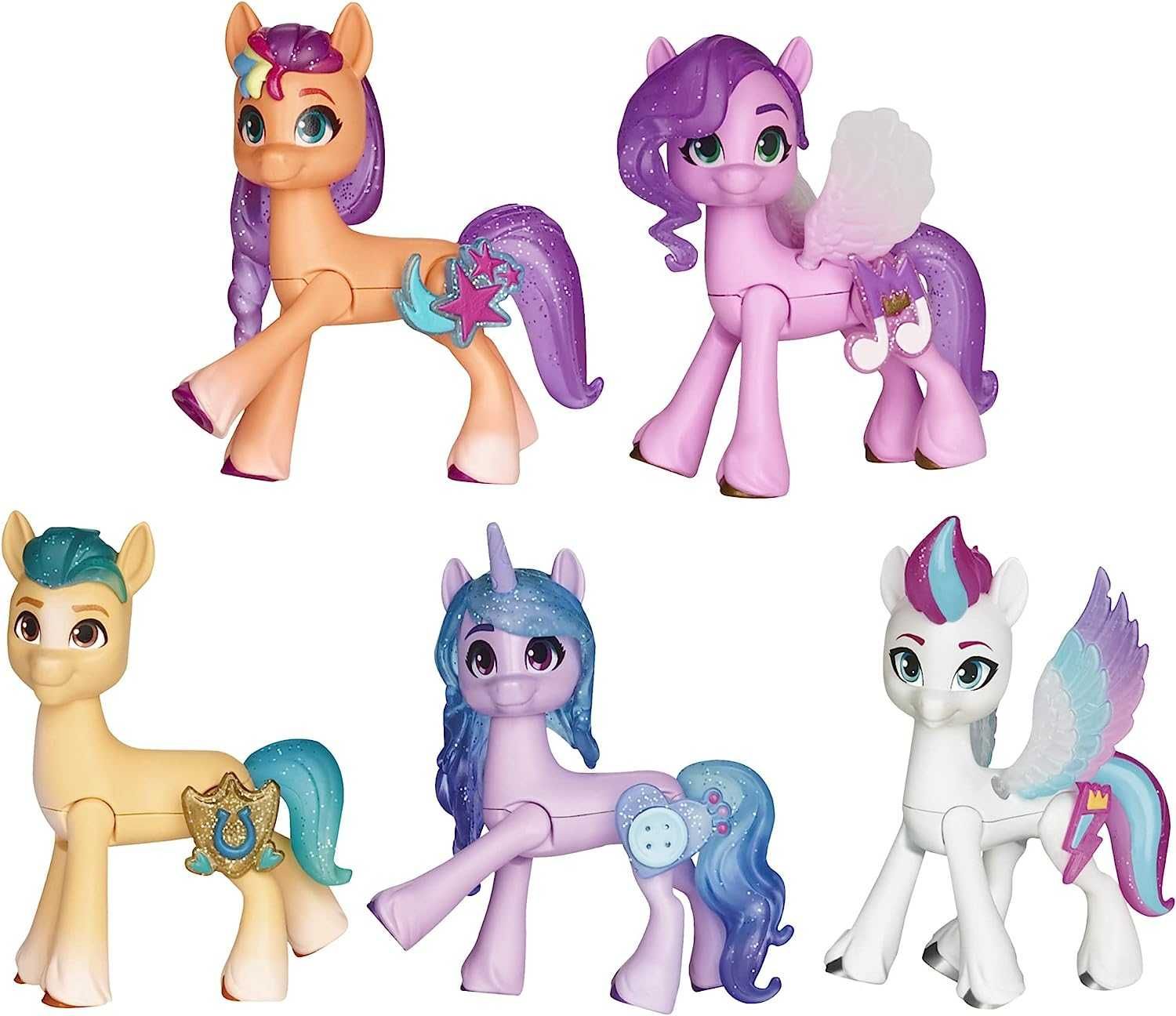 Набор фигурки Литл Пони 5 штук My Little Pony, Hasbro