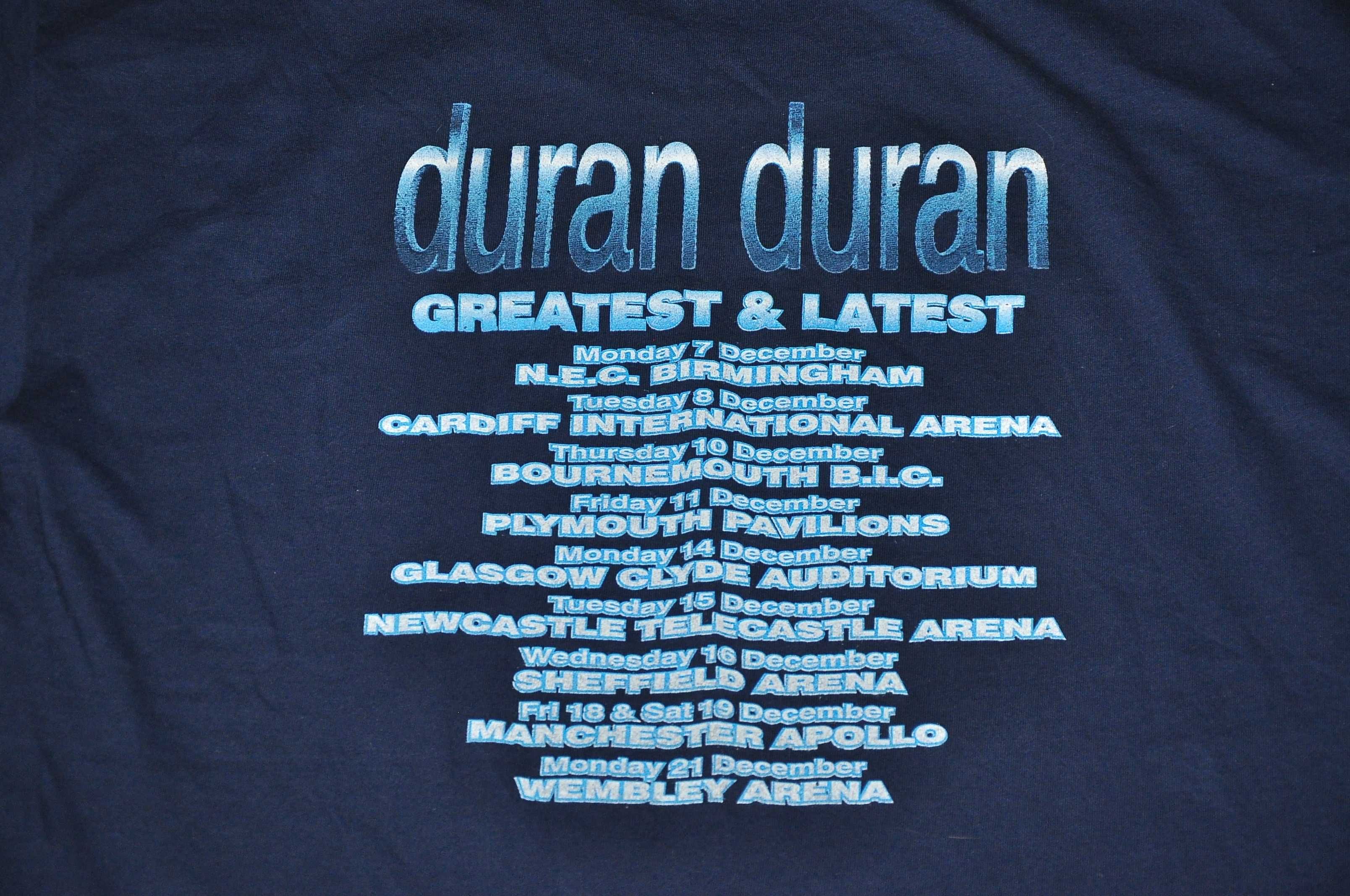 DURAN DURAN - Greatest and Latest TOUR 1998 - Koszulka XL + Gratis CD