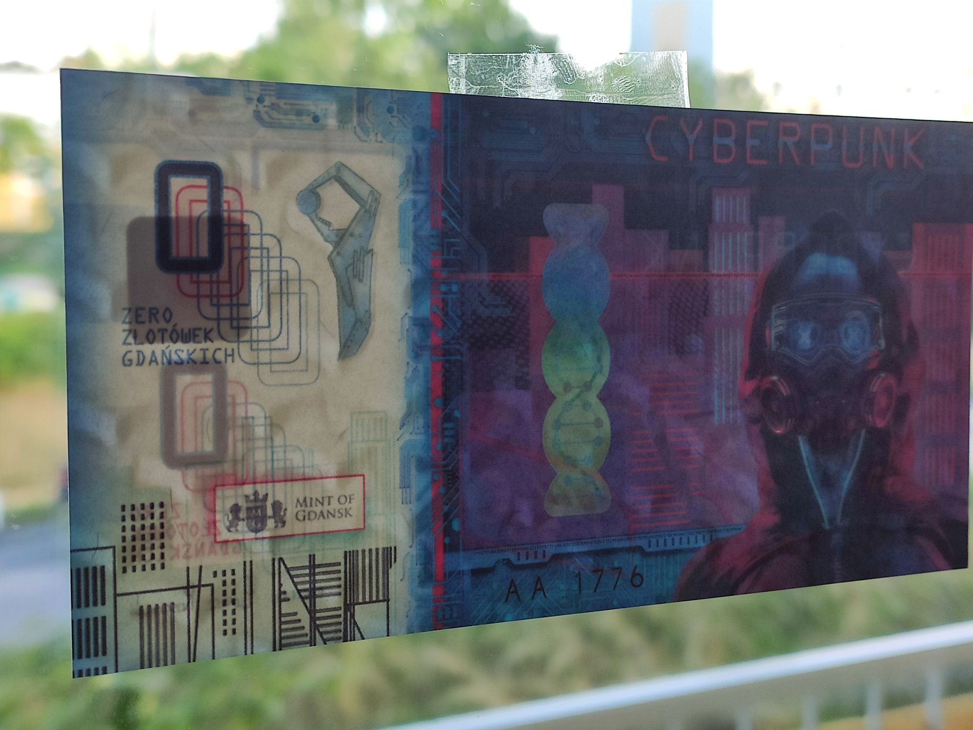 Cyberpunk 2022 Banknot Kolekcjonerski Komplet