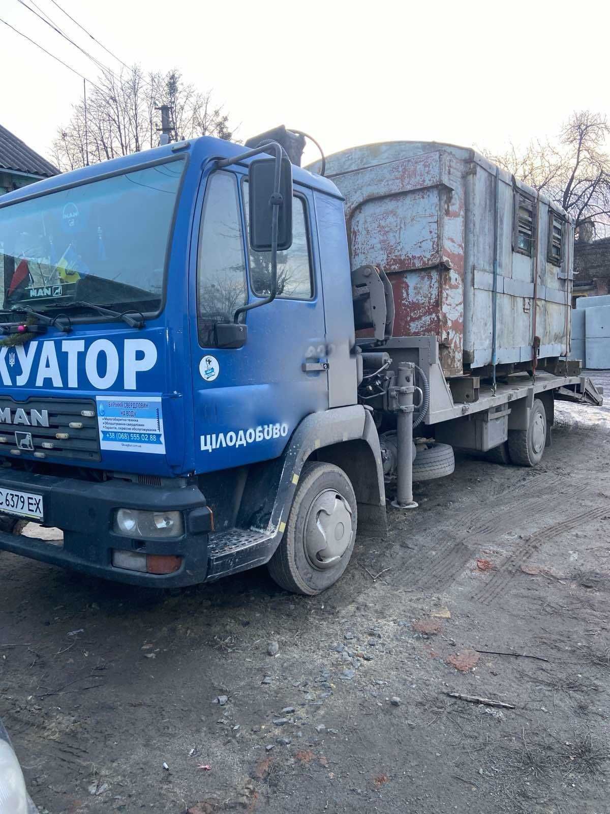 Евакуатор. Послуги маніпулятора.