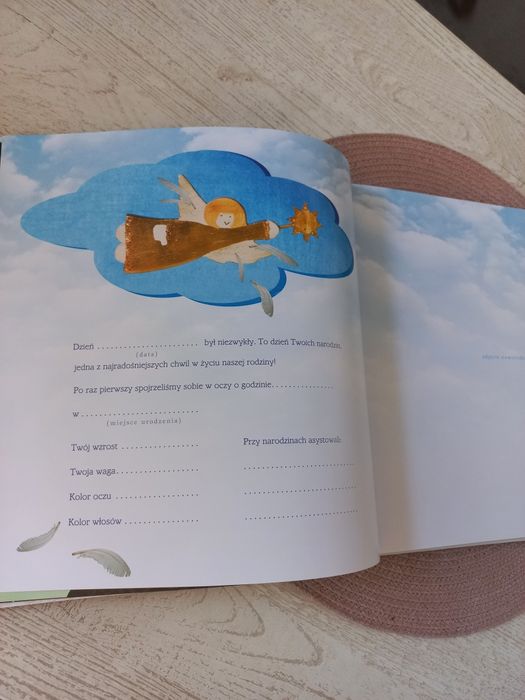 Pamiątka chrztu świętego Jestem Dzieckiem Bożym NOWA fotoksiążka z pły