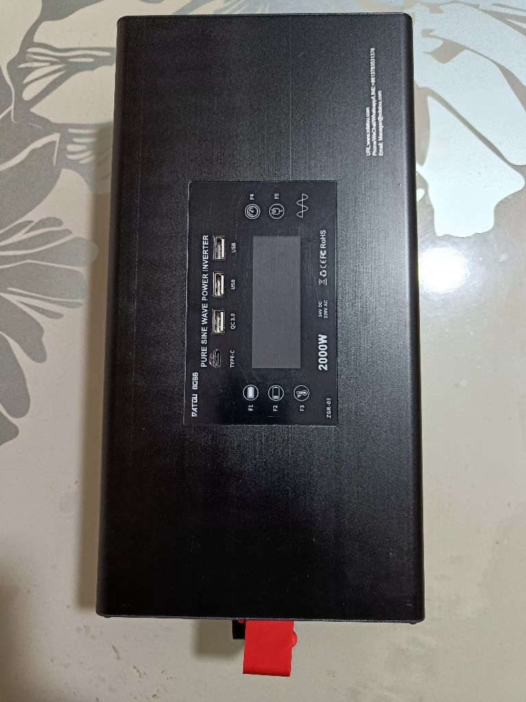 Інвертор Datouboss ZGR-03 24V 2000W