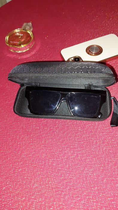 Чохол для окулярів,  чорний чохол для окулярів