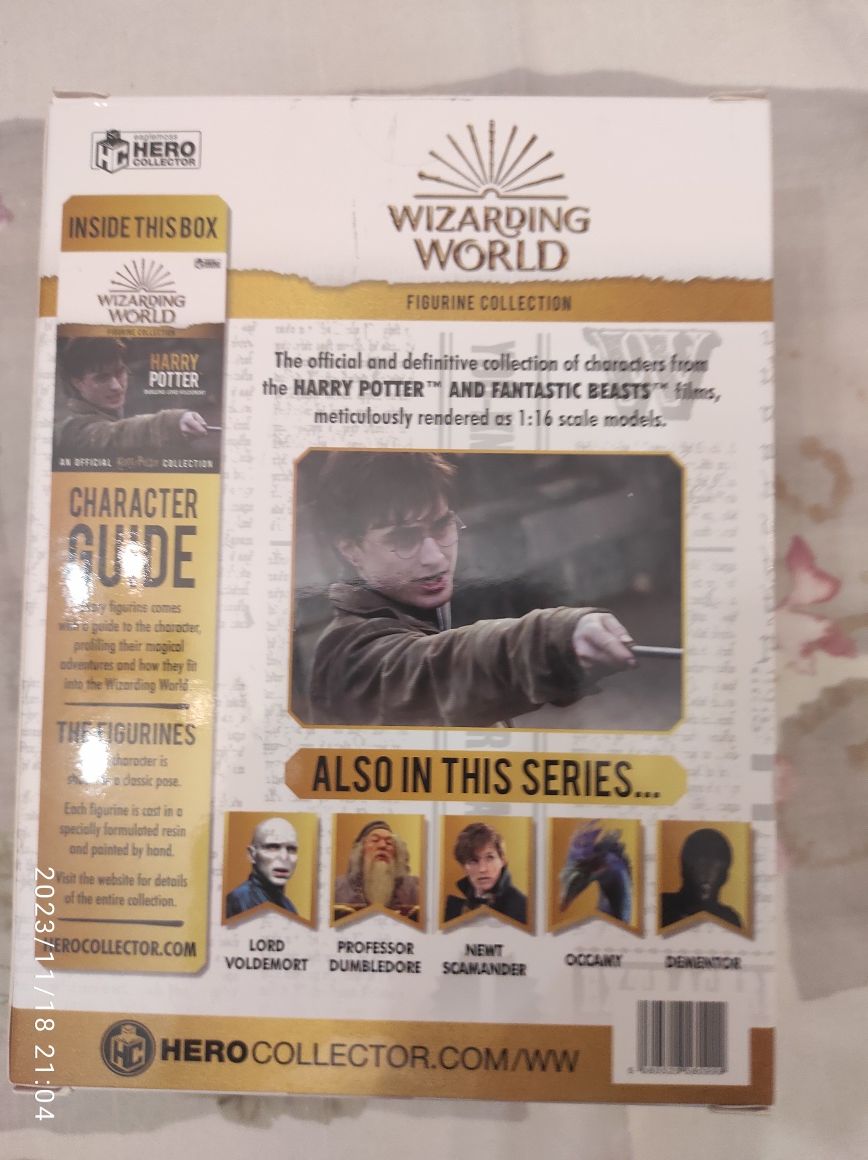 Harry Potter figurka Wizarding World 1:16 eaglemoss Hero collector