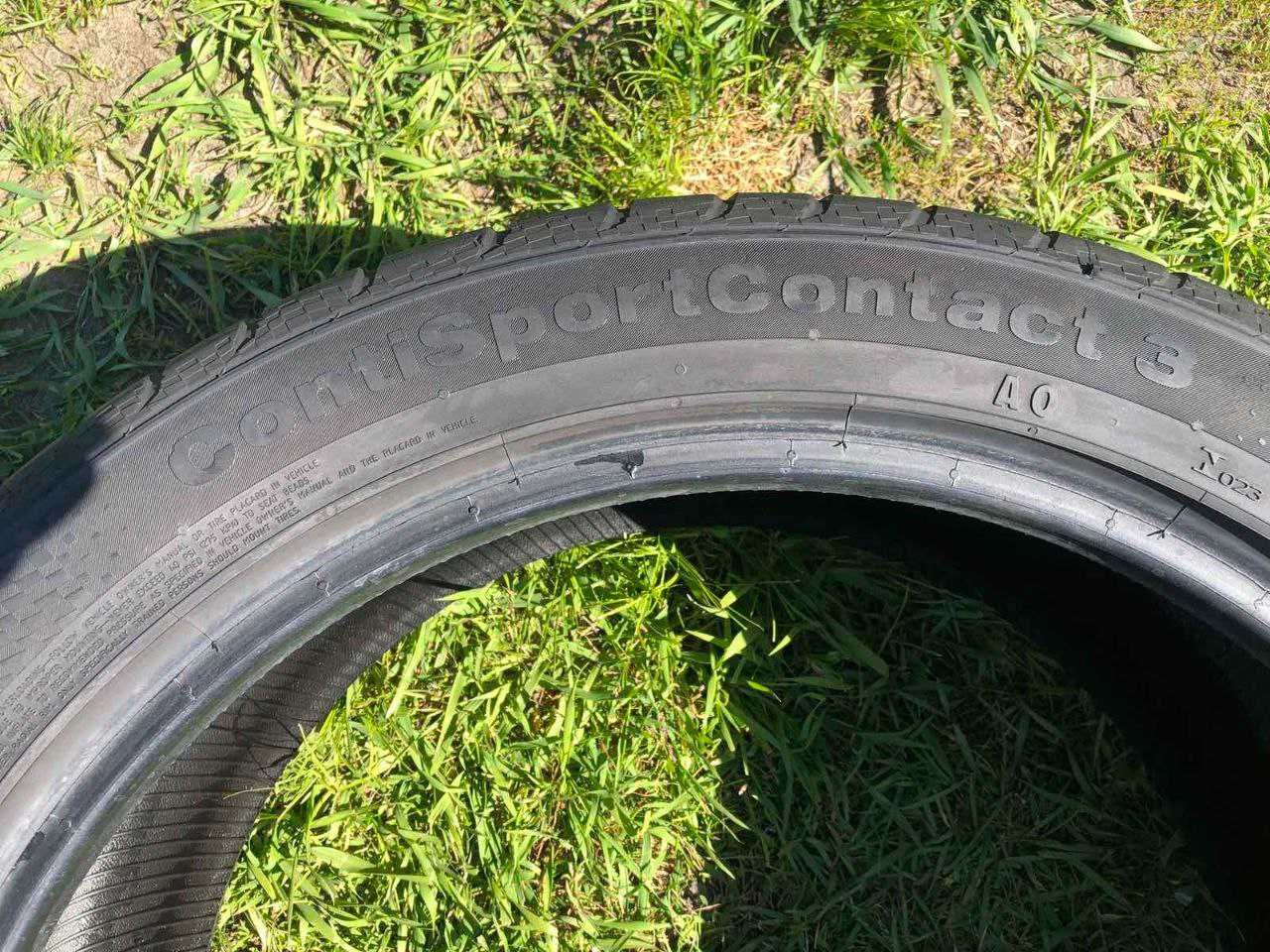 Шины летние Continental ContiSportContact 3 265/40 R20.