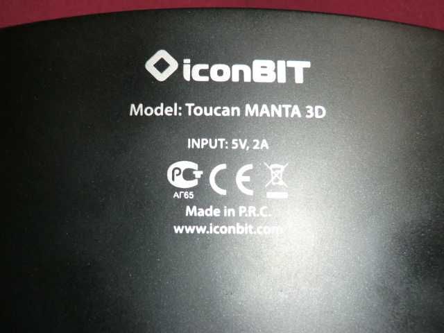 Медиаплейер iconBIT Toucan Manta 3D