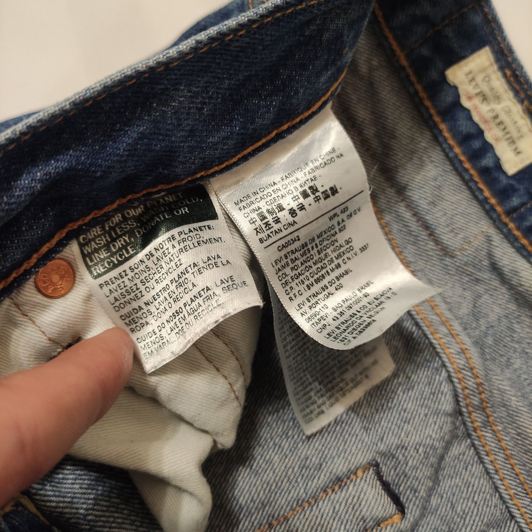 Шорти levis 501 джинсові чоловічі