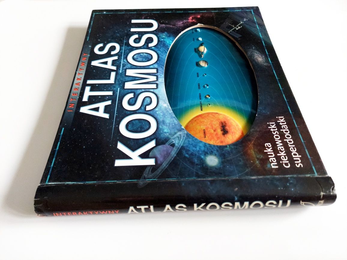 Książka interaktywny atlas kosmosu Książka 3d pop up okienka
Książka 3