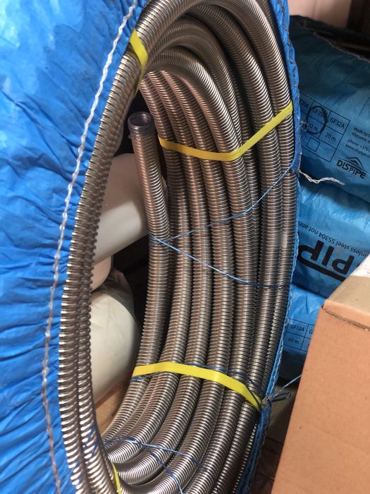 Гофра из нержавейки/ выхлоп для генератора/гофра для генератора