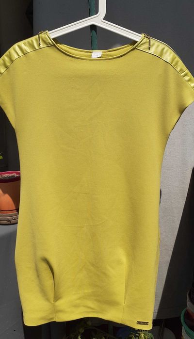 Sukienka wizytowa żółta Nor-bi 36 impreza sylwester święta bal