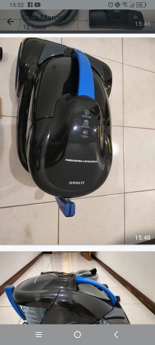 Venda de aspirador com depósito de água como novo