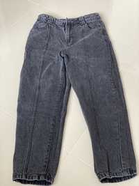 Spodnie jeansowe czarne dla dziewczynki 146